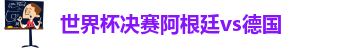 世界杯决赛阿根廷vs德国